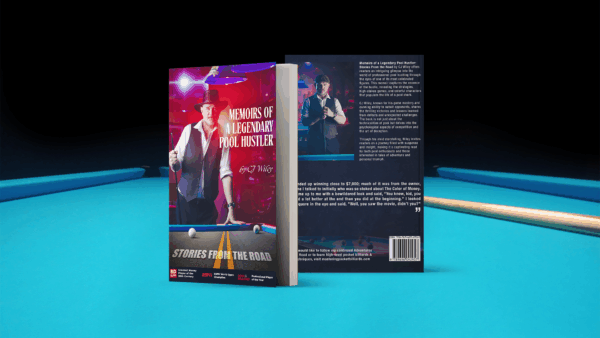 Personally Signed Hardcover of Memoirs of a Legendary Pool Hustler